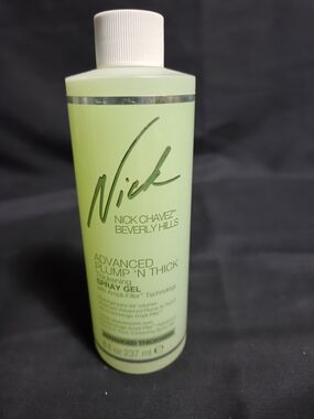 Nick Chavez Advanced Plump 'N Thick Thickening Spray Gel - 8 oz - NWT